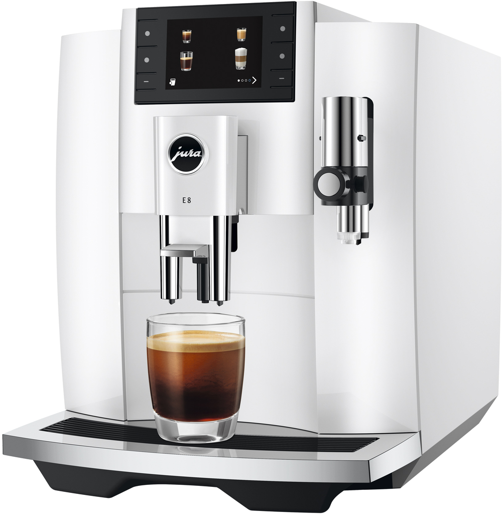 Кофемашина JURA E8 Piano White EC (15585) купить в интернет